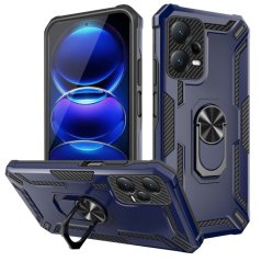 WARSHIP ARMOR Tvrdený kryt pre Xiaomi Redmi Note 12 Pro+ 5G - modrý