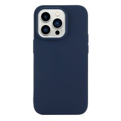 MATT Silikónový obal pre Apple iPhone 14 Pro - modrý