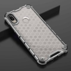 HONEYCOMB Tvrdený kryt pre Huawei Y6 2019 / Y6S 2019 - biely