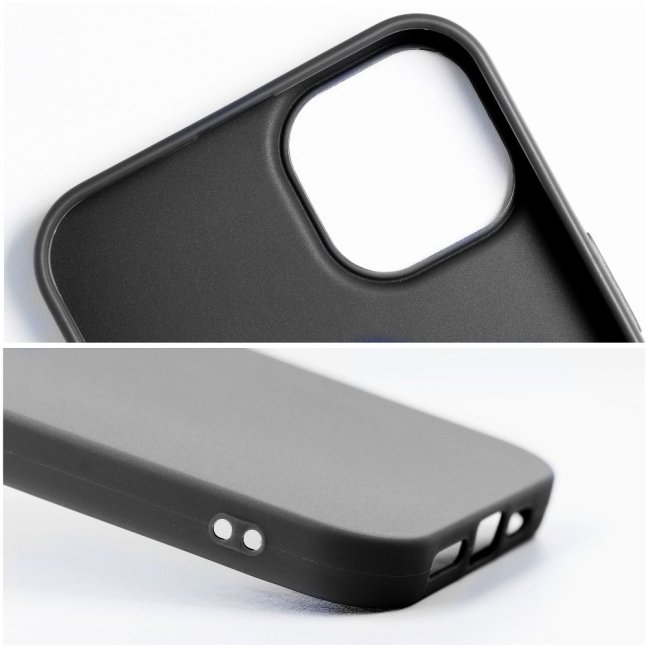 MATT Zadný kryt pre Xiaomi Redmi A3 - čierny