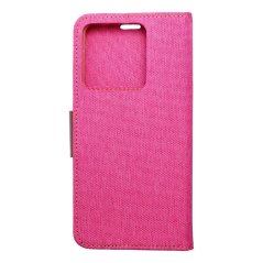 CANVAS Knižkové puzdro pre Xiaomi Redmi Note 13 5G - ružovo hnedé