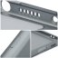 METALLIC Zadný kryt pre Xiaomi Redmi 13C / POCO C65 - sivý