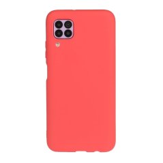MATT Silikónový obal pre Huawei P40 Lite - červený