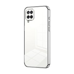 PLATE Zadný kryt pre Samsung Galaxy A12 - silver