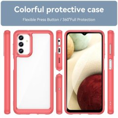FRAME Zadný kryt pre Samsung Galaxy A13 5G / A04s - červený