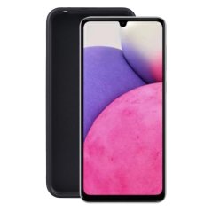 MATT Silikónový obal pre Samsung Galaxy A33 5G - čierny