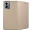 9D SKLO + PUZDRO 2v1 pre Motorola Moto G14 - Knižkové SMART MAGNET zlaté