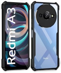 ANTI-DROP Zadný kryt pre Xiaomi Redmi A3 - čierny
