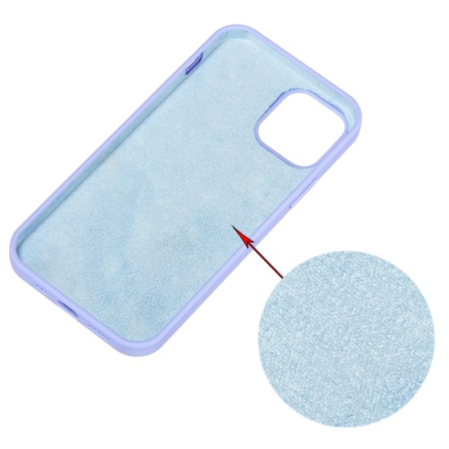 9D SKLO + PUZDRO 2v1 pre Apple iPhone 14 Pro - Silikónové fialové