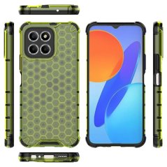 HONEYCOMB Tvrdený kryt pre Honor X6 / X8 5G - zelený