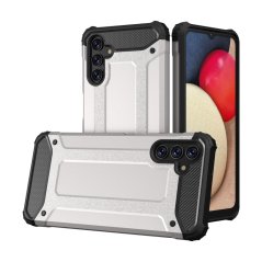 HYBRID ARMOR Tvrdený kryt na Samsung Galaxy A13 5G / A04s - sivý