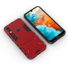 HOLDER ARMOR Tvrdený kryt pre Huawei Y6 2019 / Y6S 2019 - červený
