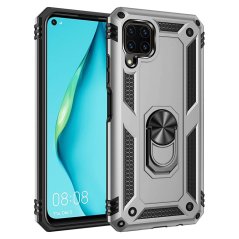 RING ARMOR Tvrdený kryt pre Huawei P40 Lite - sivý