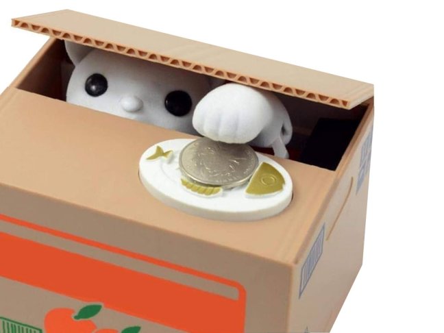 Interaktívny automat na mňaučenie mačiek Moneybox
