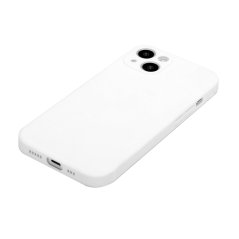 SKLO + PUZDRO 2v1 pre iPhone 15 Plus - Silikónové ružové