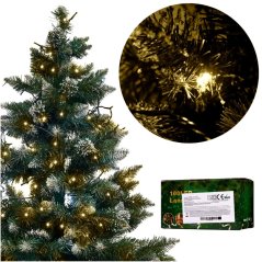 Svetelné reťaze LED 10m 100LED teplá biela