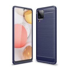 CARBON Zadný obal pre Samsung Galaxy A12 - modrý
