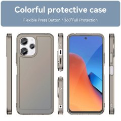 CANDY Zadný obal pre Xiaomi Redmi 12 - sivý