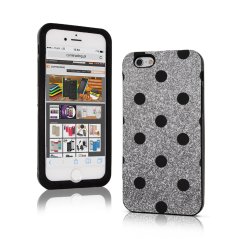 Silikonový kryt (obal) pre Apple iPhone 6 a 6S - Bodkovaný