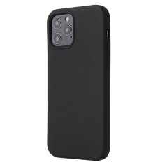 MATT Silikónový obal pre Apple iPhone 13 Pro - čierny