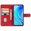 9D SKLO + PUZDRO 2v1 pre Huawei Nova Y70 - Knižkové Solid červené