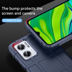 SKLO + KRYT 2v1 pre Xiaomi Redmi 10 5G - Zadný Kryt COVERAGE modrý