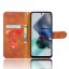 9D SKLO + PUZDRO 2v1 pre Motorola Moto G23 / G13 - Knižkové puzdro SOLID hnedé