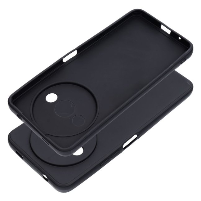 MATT Zadný kryt pre Xiaomi Redmi A3 - čierny
