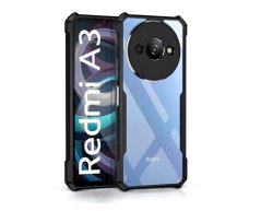 ANTI-DROP Zadný kryt pre Xiaomi Redmi A3 - čierny