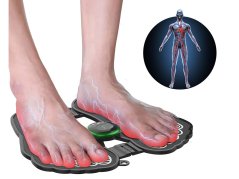 Ems masážna podložka na nohy elektrostimulátor svalový stimulátor na stimuláciu krvného obehu