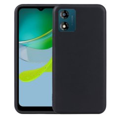 MATT Silikónový obal pre Motorola Moto E13 - čierny