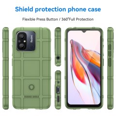 SKLO + PUZDRO 2v1 pre Xiaomi Redmi 12C - Zadné COVERAGE zelené