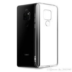 Silikonový kryt (obal) pre Huawei Mate 20 Priesvitný