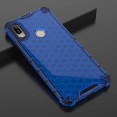 HONEYCOMB Tvrdený kryt pre Huawei Y6 2019 / Y6S 2019 - modrý