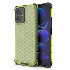 Tvrdený kryt pre Xiaomi Redmi Note 12 - HONEYCOMB zelený