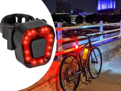 Cyklistické zadné svetlo 14 viedlo pre bicykel červené svetlo silné zadné usb batérie