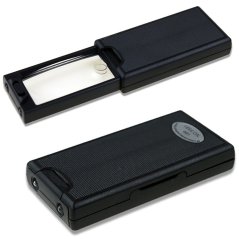 Klenotnícka vrecková lupa výsuvná led uv 45x