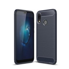 CARBON Zadný obal pre Huawei P20 Lite - modrý