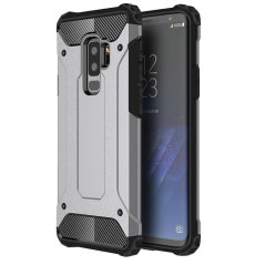 HYBRID ARMOR Tvrdený kryt pre Samsung Galaxy S9 Plus - sivý