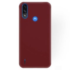 Silikonový kryt pre Lenovo Motorola Motorola E7 Power bordové