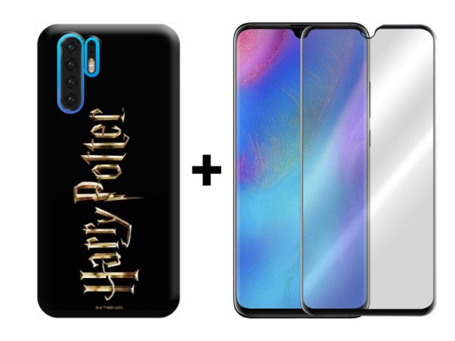 9D SKLO + PUZDRO 2v1 pre HUAWEI P30 Pro - Harry Potter 039