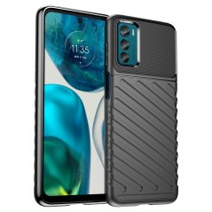 THUNDER Ochranný kryt pre Motorola Moto G42 - čierny