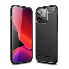CARBON Zadný obal pre Apple iPhone 13 Pro - čierny