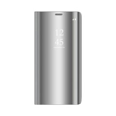 Púzdro Clear View na Huawei P40 Lite strieborné
