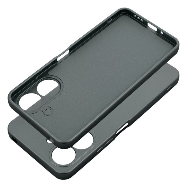 METALLIC Zadný kryt pre Xiaomi Redmi 13C / POCO C65 - sivý