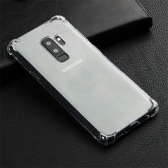 TRANSPARENTNÝ Silikónový obal pre Samsung Galaxy S9 Plus - priesvitný
