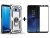 9D SKLO + PUZDRO 2v1 pre Samsung Galaxy S8 - Ring Armor sivé