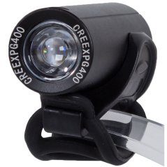 Bicykel predné baterky lampa