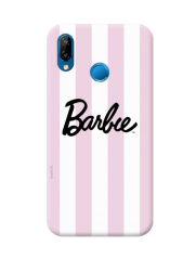 Púzdro Barbie na Huawei P20 Lite ružovo biele