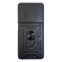 9D SKLO + PUZDRO 2v1 pre Huawei Nova Y90 - Tvrdené Armor Ring SLIDE čierne